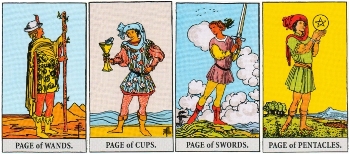 Minor Arcana Meanings - Pages