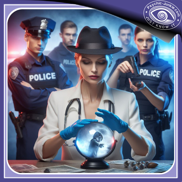 What type of psychic helps police forces?