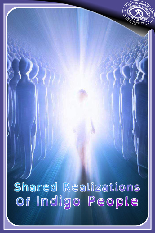 Shared Realizations Of Indigo People Shared Realizations Of Indigo People