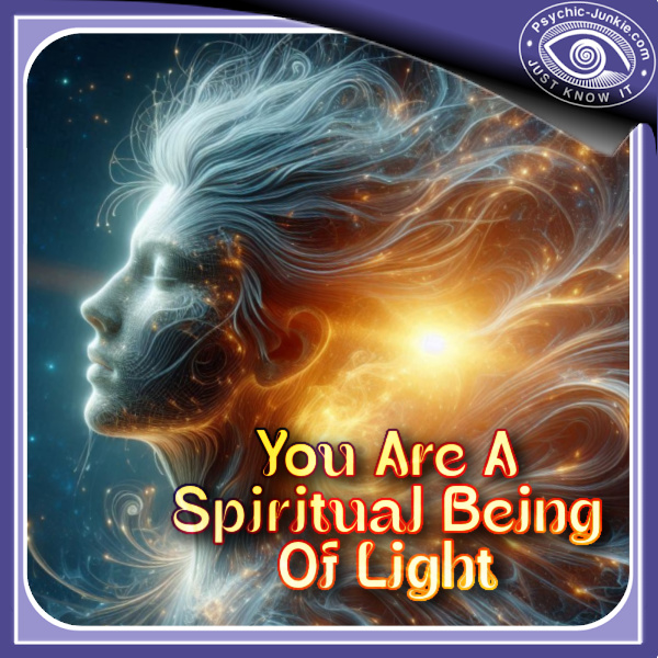 You are a spiritual being of light.