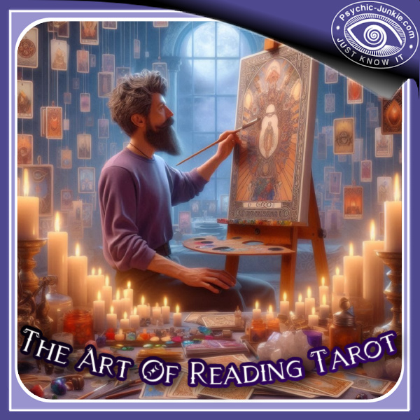 Psychic ability and the art of tarot reading.