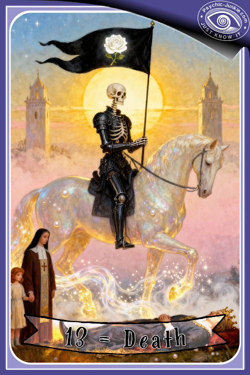 My AI Version Of The Death Tarot Card