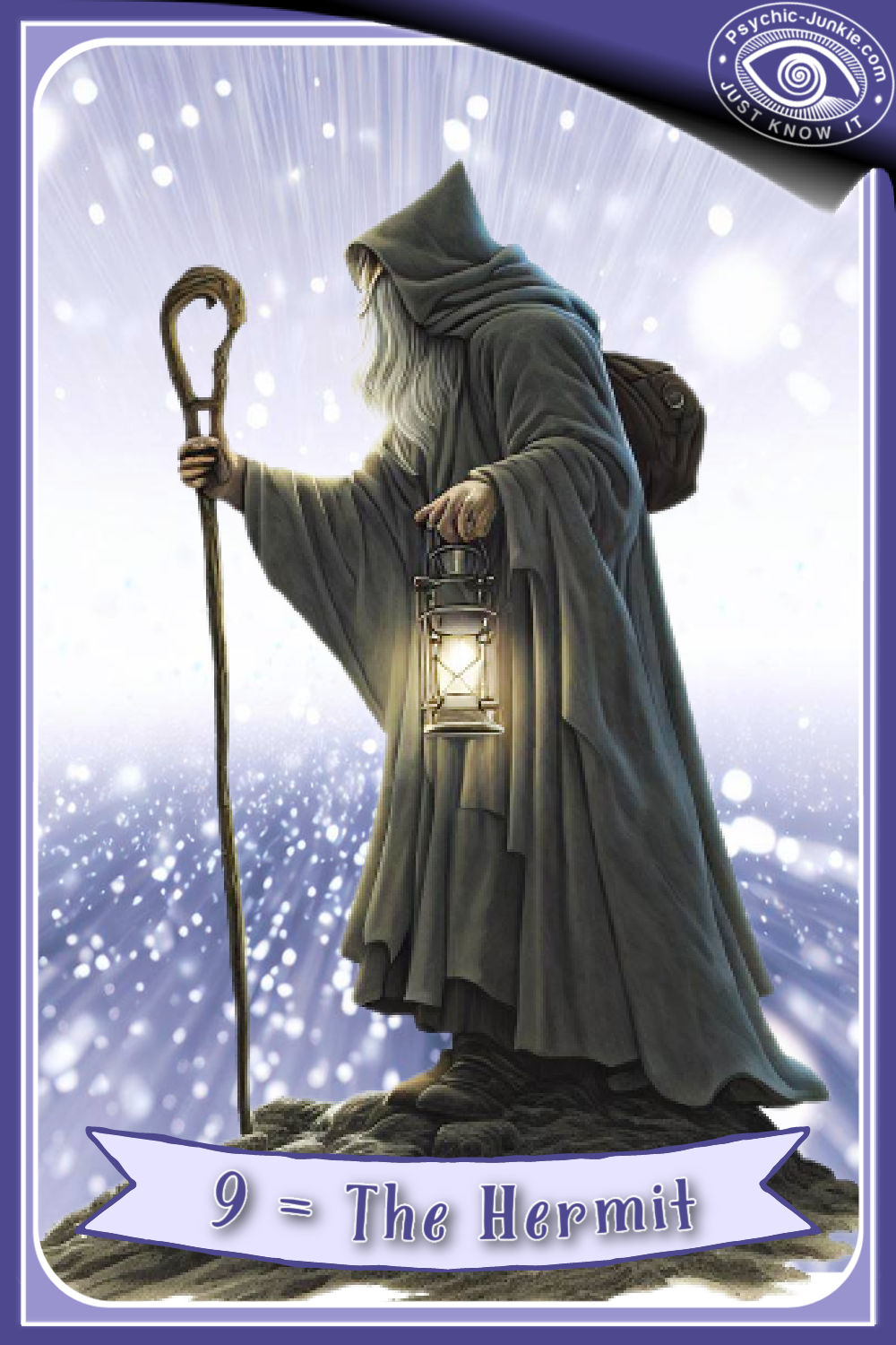 The Hermit Tarot Card