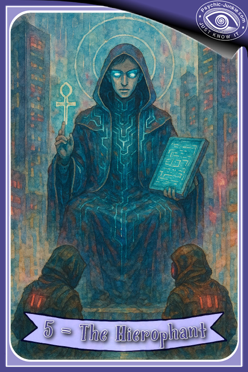 The Hierophant Tarot Card